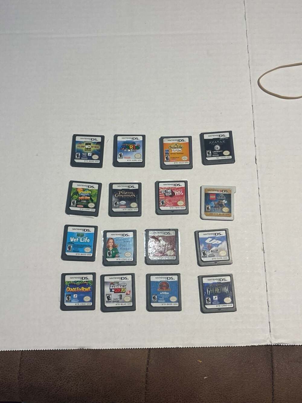 Lot of 16 Nintendo DS & 3DS Games including Super Mario , LEGO Jurassic World…